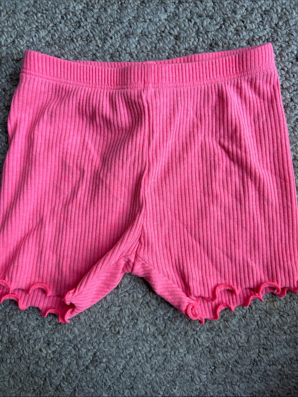 Old Navy Pink Ribbed Kids Shorts